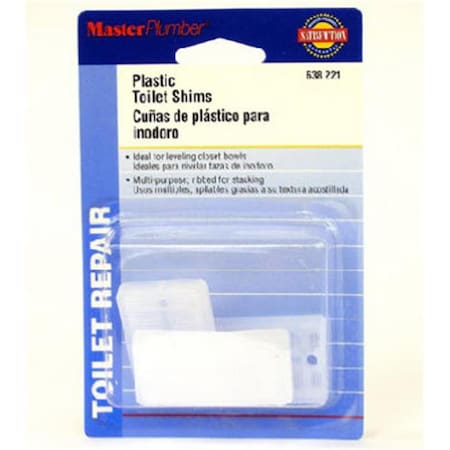 Brasscraft Master Plumber Plastic Toilet Shim PL569103